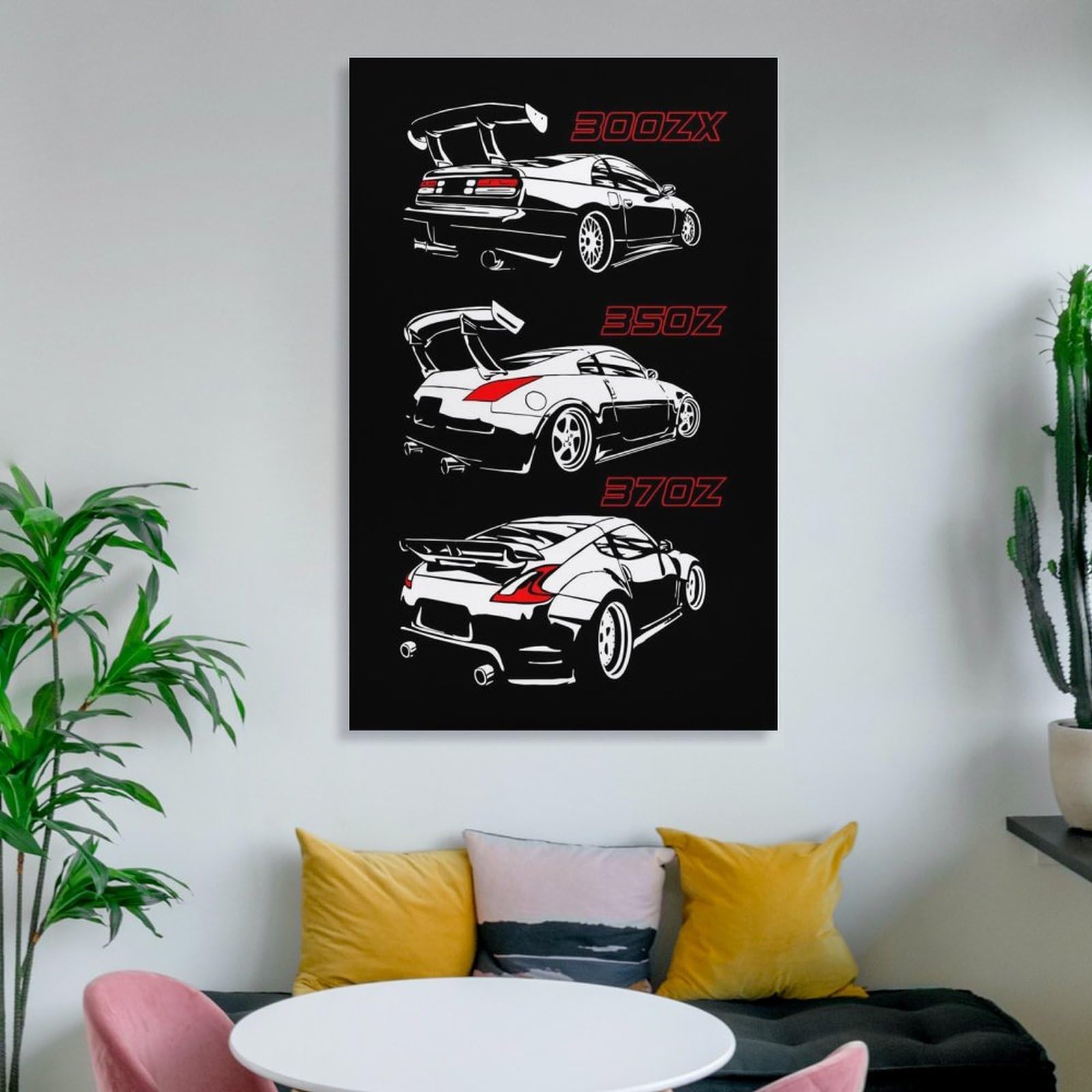 Amazon.co.jp: RIUFIN JDM スポーツカーポスター 300zx 350z 370z 壁